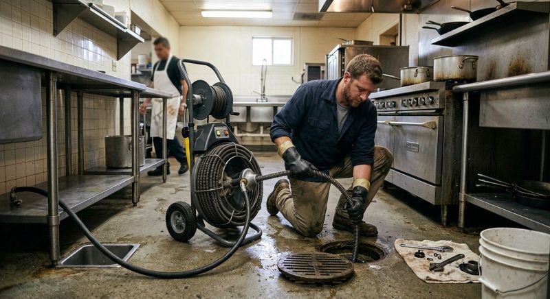 Commercial Drain Cleaning Solutions For High-Use Facilities