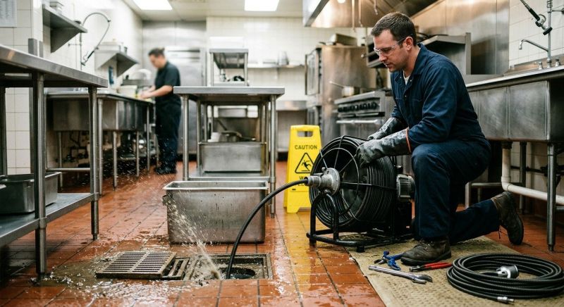Commercial Drain Cleaning Solutions For High-Use Facilities